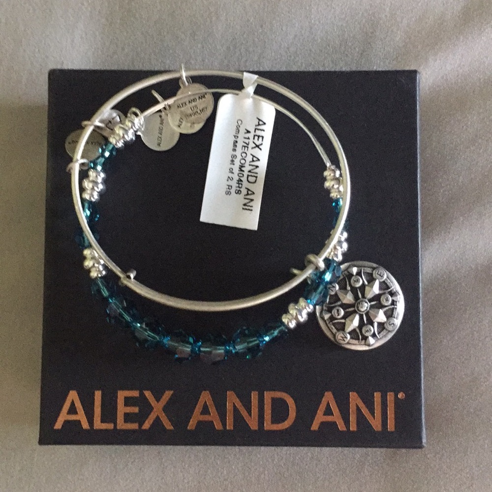 Alex and ani compass bracelet